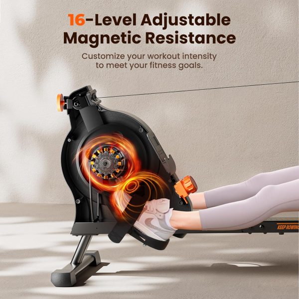 Rowing Machines for Home - Magnetic/Water Rowing Machine wit...