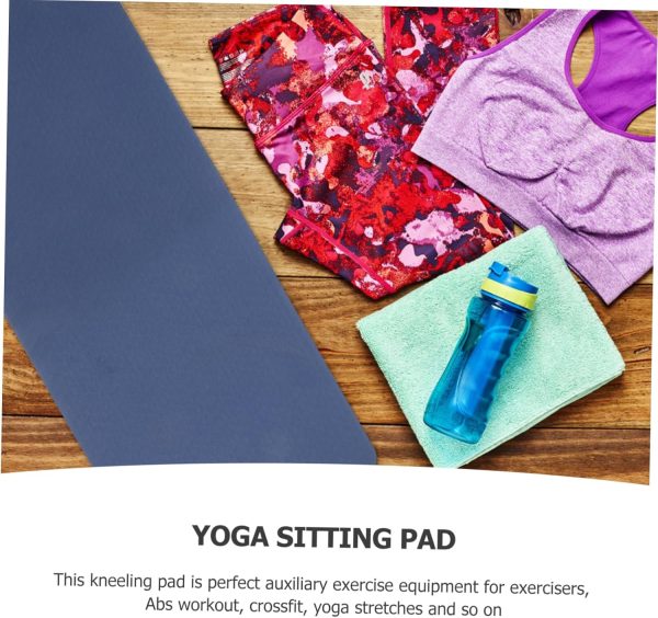 4pcs Tpe Yoga Mat Wheel Mats Pads Cushion Stretching Mat Gym...