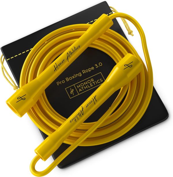 Honor Athletics | Pro Boxing Rope 3.0 | 5.3mm Jump Rope Indo...