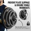 DMoose Fitness Barbell Clips 2" (Pair) - Quick Release Olymp...
