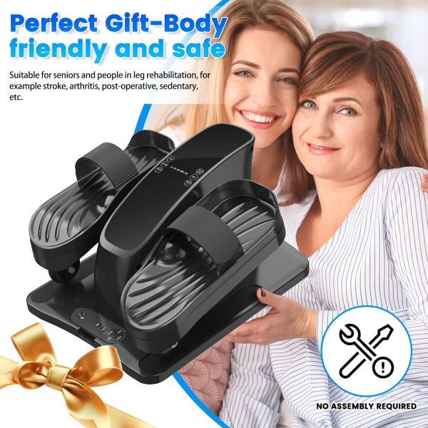 Under Desk Elliptical Exercise Machine, Ellipse Leg Exercise...