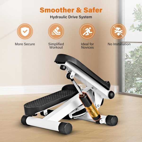 YSSOA Mini Stair Steppers, Steppers for Exercise at Home, Mi...