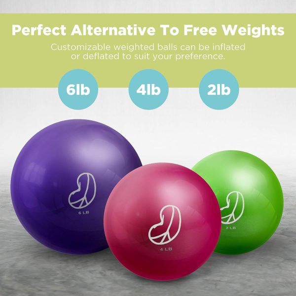 Bean Products Weighted Balls - 2-6 Pounds - Multiple Colors
