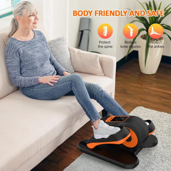 LapEasy Under Desk Elliptical Machine, Electric Ellipse Leg ...