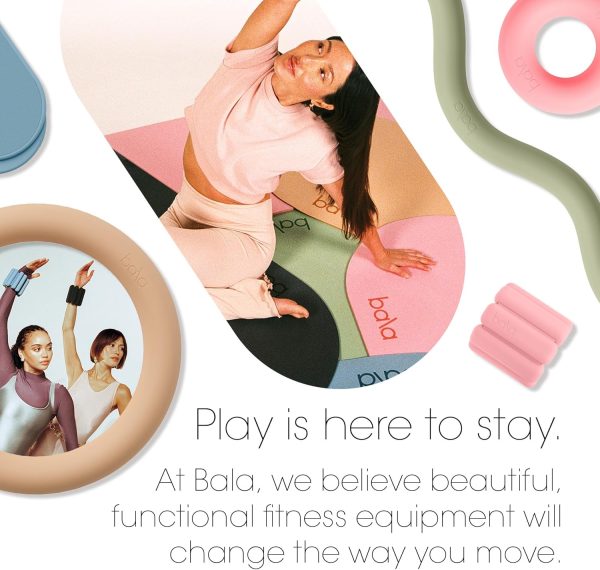 Bala Yoga Mat for Home Gym - Non Slip Exercise Mat for Home ...
