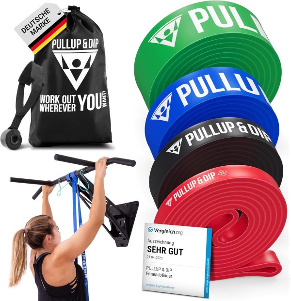 Pull Up Assistance Bands - Pullup & Dip Resistance Bands for...