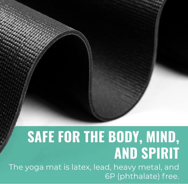 20 Pack Bulk Classic Yoga Mats with Carrying Straps, Bundle ...