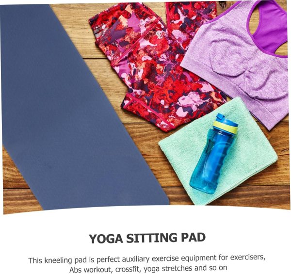 4pcs Tpe Yoga Mat Yoga Mats Pads Wheel Workout Gym Cushion S...