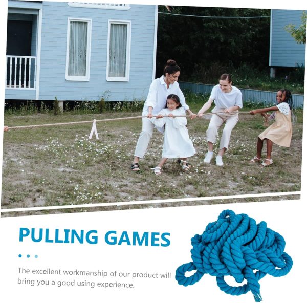 Toddmomy Tug of War Rope Weighted Jump for Men Cordless Cord...