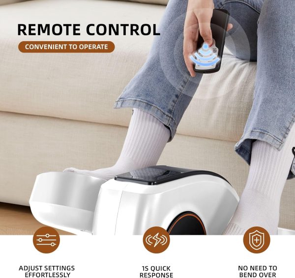 Under Desk Elliptical Machine, Seated Ellipse Leg Exerciser ...