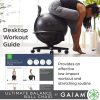 Gaiam Ultimate Balance Ball Chair (Standard or Swivel Base O...