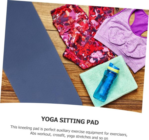 4pcs Tpe Yoga Mat Wheel Workout Stretching Mat Pads Yoga Mat...