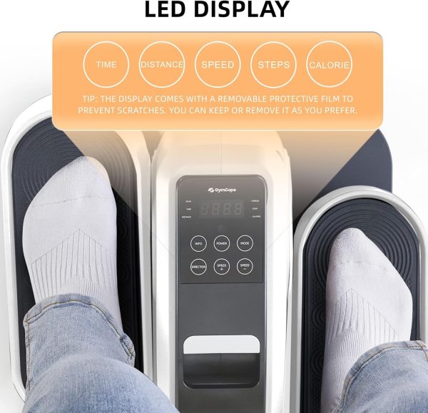 Under Desk Elliptical Machine, Seated Ellipse Leg Exerciser ...