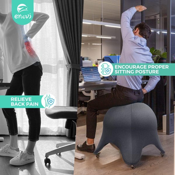 Original Starfish Ball Chair, Yoga Ball Chair Exercise Ball ...