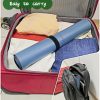 Mini Yoga Mat, Warrior-like Grip,Non-Slip,Alignment System,H...