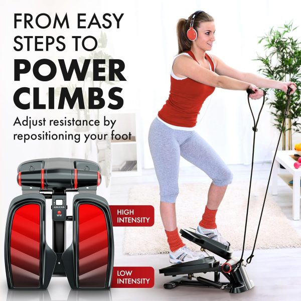 Stair Stepper with Resistance Bands - Twist Stepper Machine ...