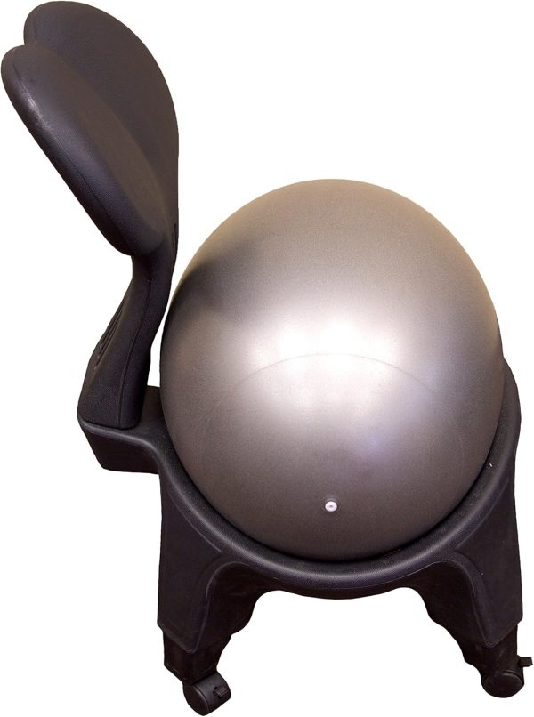 JFIT Ergonomic Comfort/Stability Balance Ball Fitness Chair,...