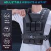 APEXUP Adjustable Weighted Vest Men 20lbs/30lbs/40lbs Weight...