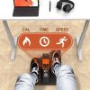 Under Desk Elliptical, Portable Seated Elliptical Exercise M...