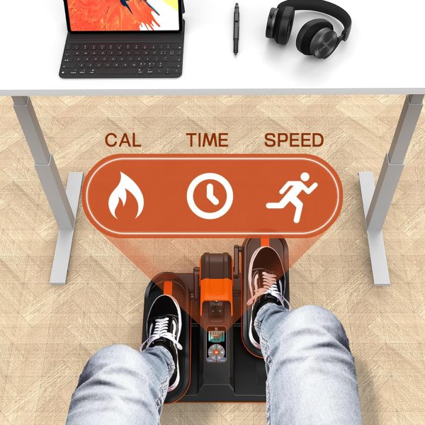 Under Desk Elliptical, Portable Seated Elliptical Exercise M...