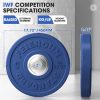 FEIERDUN 2" Color Olympic Bumper Plate Weight Plate for Stre...