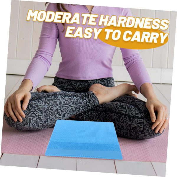Kisangel Yoga Balance Mat Yoga Knee Pad Cushion Yoga Mats Ba...