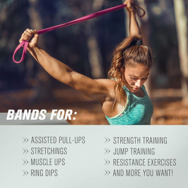RitFit Pull Up Assist Band - Premium Resistance Band for Pul...