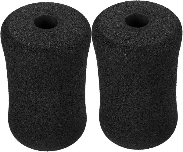 2pcs Sponge Cover Cylinder Collapsible Foam Roller Buffer Gy...