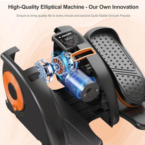 Under Desk Elliptical Machine, Mysuntown Ellipse Leg Exercis...