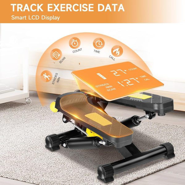 Steppers for Exercise at Home, Mini Stair Stepper with 330LB...