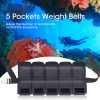 Scuba Weight Belt with 5 Pockets, Quick-Release Buckle Divin...