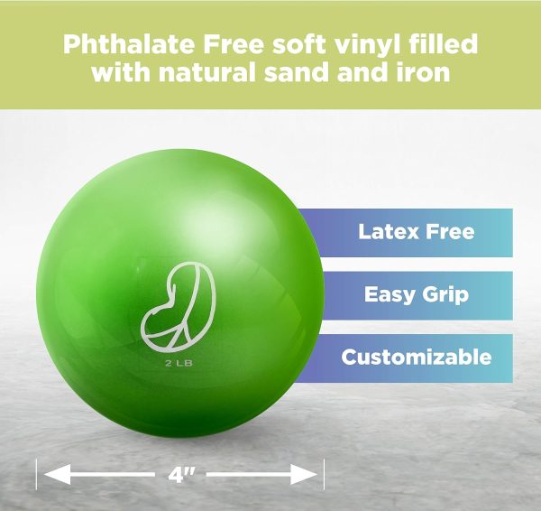 Bean Products Weighted Balls - 2-6 Pounds - Multiple Colors