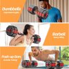 BIERDORF Professional Grade Adjustable Weights Dumbbells Set...