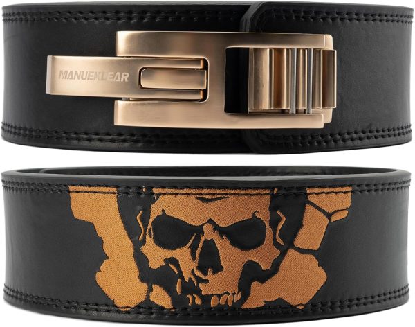 Lever Lifting Belt for Man and Women, Weightlifting with Adj...