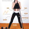 76 Inch Extended-Length Fabric Resistance Bands - Heavy Duty...
