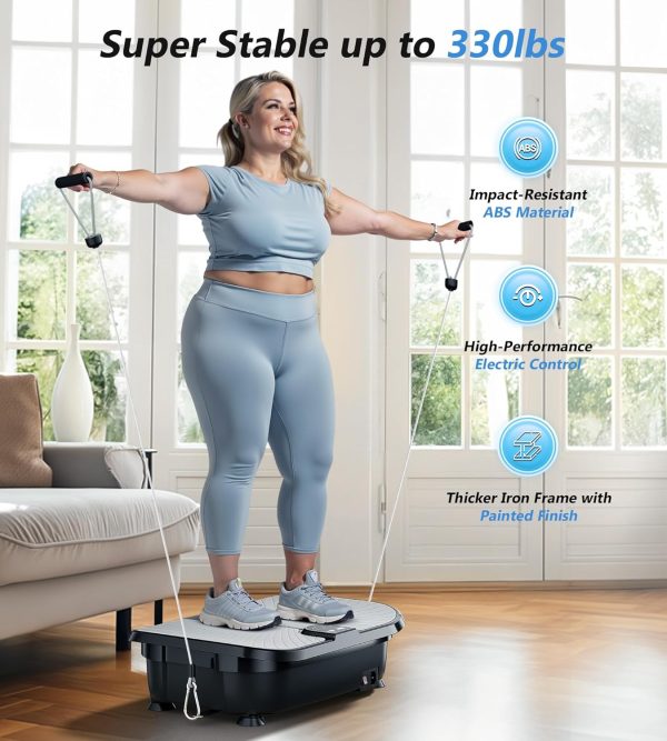 FEIERDUN Vibration Plate Exercise Machine, Vibration Plate f...