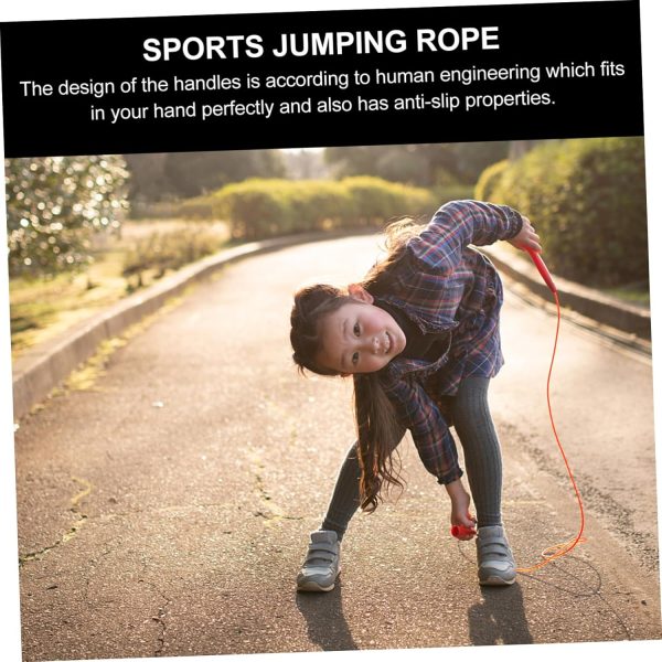 1 Set Jump Rope Jumping Rope Adjustable Rope for Fitness Ski...