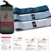 Hatha Yoga Large Resistance Band,14.5" x3.15",Fabric Exercis...