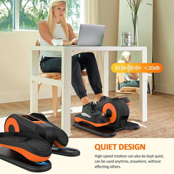 LapEasy Under Desk Elliptical Machine, Electric Ellipse Leg ...