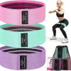4 fabric hip lift resistance bands for men and women-hip and...