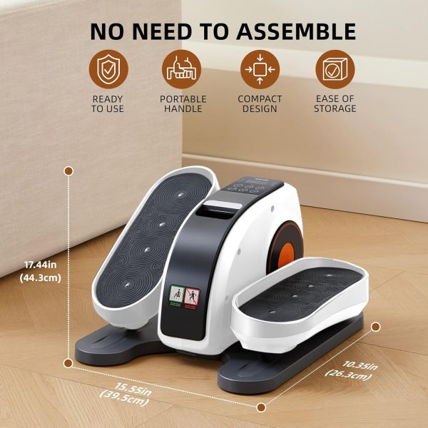 Under Desk Elliptical Machine, Seated Ellipse Leg Exerciser ...