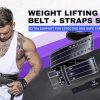 Fitster Weight Lifting Belt and Straps - Lifting Belt for At...