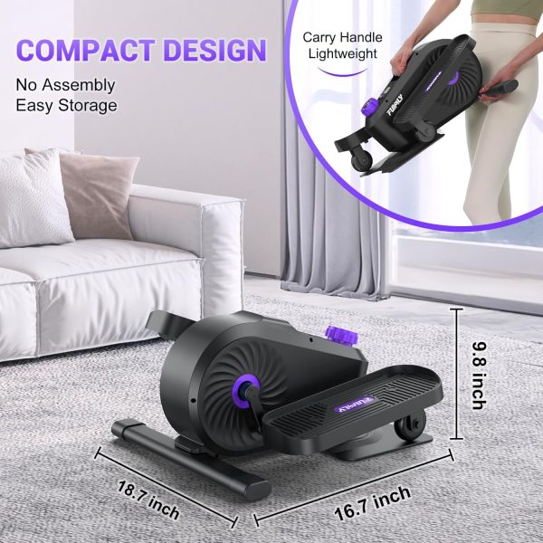 FUNMILY Under Desk Elliptical, Under Desk Bike Pedal Exercis...
