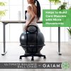 Gaiam Ultimate Balance Ball Chair (Standard or Swivel Base O...