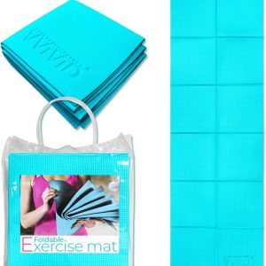 VViViD Folding Travel Yoga & Exercise Mat, With Water-Proof ...