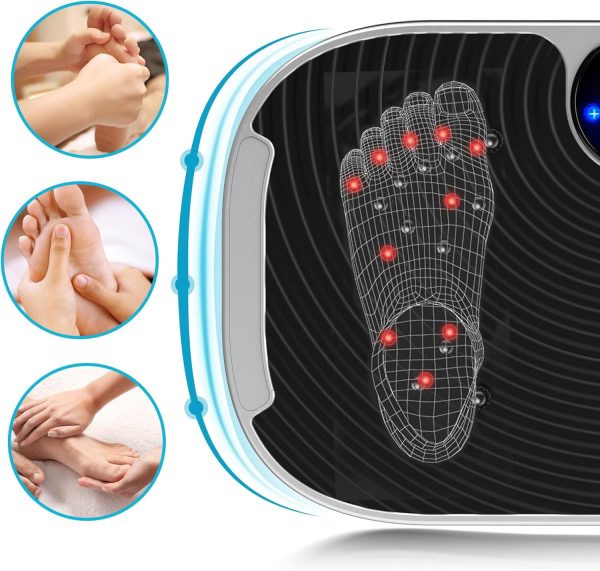 AXV Vibration Plate Exercise Machine Whole Body Workout Vibr...