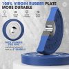 FEIERDUN 2" Color Olympic Bumper Plate Weight Plate for Stre...