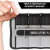 Adjustable Ankle Weights for Women and Men - 1 Pair 2 4 6 8 ...
