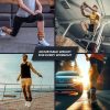 Adjustable Ankle Weights for Women and Men - 1 Pair 2 4 6 8 ...