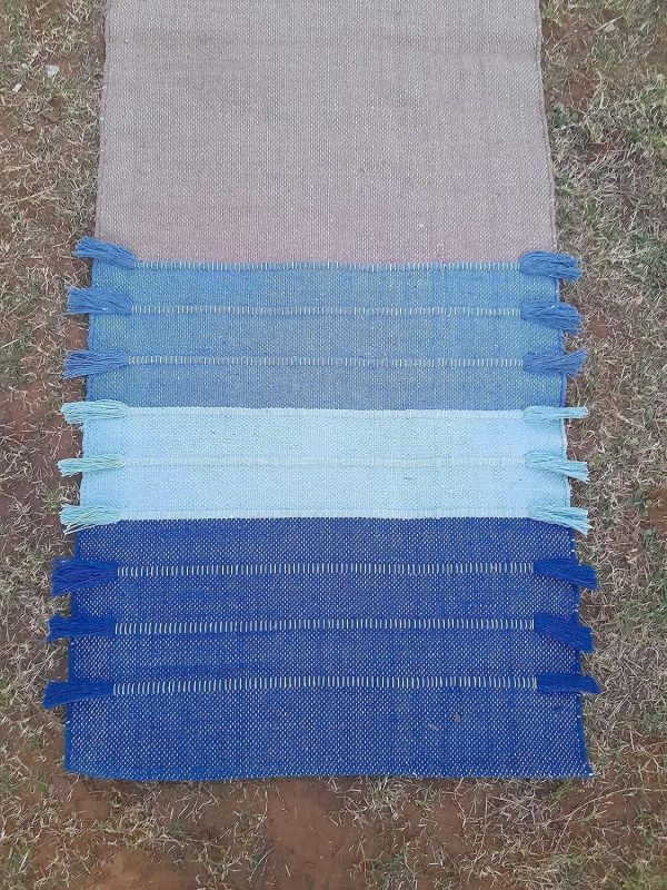 Indian Handmade -100% Cotton Organic Yoga Mat -For Hot Yoga ...